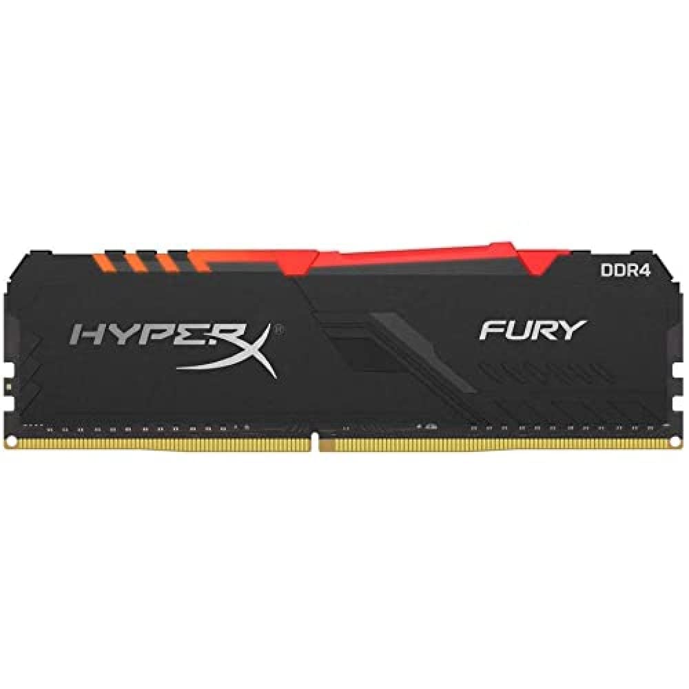 HyperX Fury RGB 32GB 3733MHz DDR4 Ram CL19 DIMM (Kit of 2) 1Rx8 RGB Desktop Memory Infared Sync Technology, 32GB kit (2 x 16GB) (HX437C19FB3AK2/32)