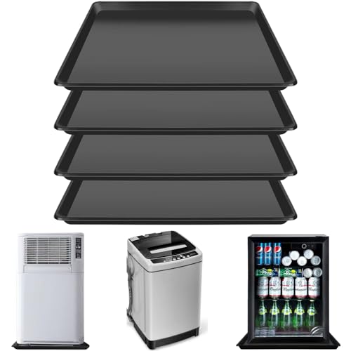 22'' x 21''Large Drip Tray, Mini Fridge Drip Pan, Portable AC Drip Pan, Under Washer Pan, Dishwasher Pan, Oil Drain Pans for Changing Oil (1 PCS)