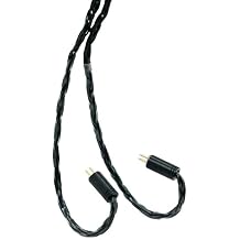 XH09-7 Black 16-Cores 5N Monocrystalline Copper Silver-Plated HiFi Headphone Upgrade Cable with 0.78mm 2PIN /MMCXK Q,4.4mm