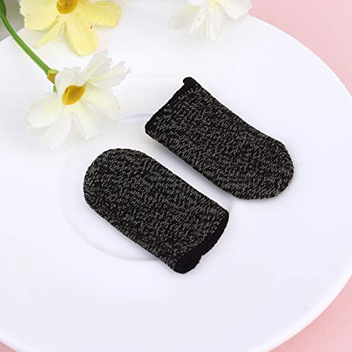 ABOOFAN Tela sensível ao toque com luva de dedo de 10 peças em nylon respirável Jogo capa de dedo el