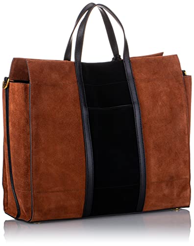 Sac Cabas Carmen Fossil Cuir Brandy - Solution d'Organisation Grand Volume - 2