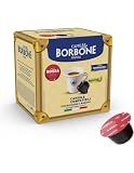 Caffè BORBONE Dolce Rè, Miscela ROSSA RED, 128 Capsule Compatibili con Nescafè Dolce Gusto, Note Aromatiche Delicate, Formato 8 Bustine da 16-DD-