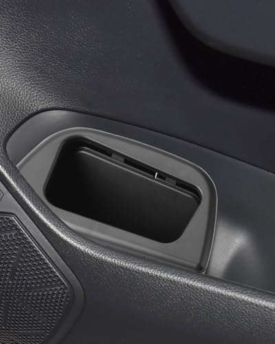 Image of RAV 4 2025 Trash Can for Door 2025 Toyota RAV 4 Hybrid Accessories (LE /SE /XLE Premium /Woodland /XSE /Limited) Passenger Side Door | Car Door Trashcan w /Lid, ABS Plastic, Lightweight & Leak Proof | Black