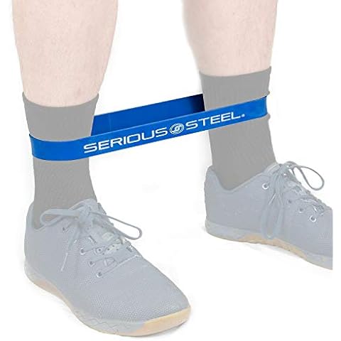 Serious Steel Fitness 12 inch Resistance Band #3 Blue Cover