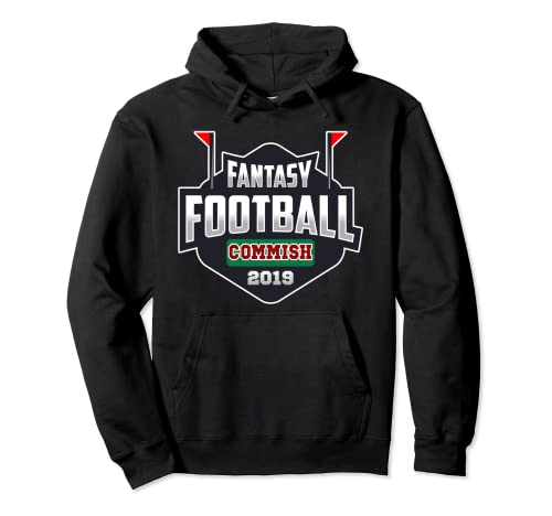 Fantasy Football Commish 2019 Draft Camiseta Regalo Sudadera con Capucha