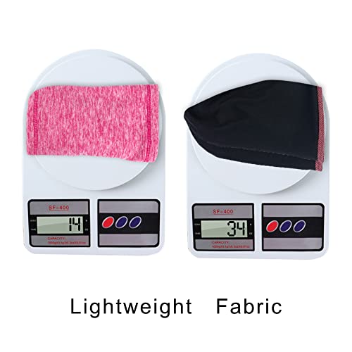 mysuntown Winter Balaclava Ski Mask, Tactical ski Full Face Cover Neck Warmer Hats Scarf for Men Women for Cold Weather (Pink)