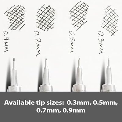 Pentel Graphgear 500 Mechanical Pencil, 0.5mm Lead, Grade HB, 1 x Graphgear Pencil, Silver, (PG515-A)