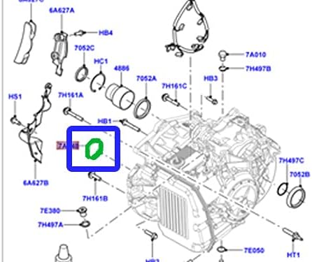 Miniatura 2 de Retén de transmisión LAND ROVER LR2 Range Rover EVOQUE LR000877