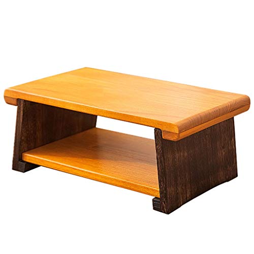 Table basse d'affichage de rangement au design épuré et durable - 2