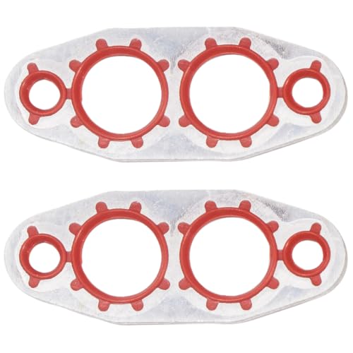 2 Pack Engine Oil Cooler Gasket Replacement for GM 15203889 B31872 72462 Compatible with Chevy Silverado Suburban Tahoe GMC Sierra Yukon Cadillac Escalade 1999-2020 LS Engine