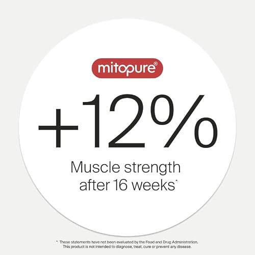 Mitopure Urolithin A Supplement - First Clinically Tested Highly Pure Urolithin A - Healthy Aging - Energy Supplements Alternative to NAD, CoQ10, Resveratrol, PQQ - 28 Capsules Refill - Thumbnail 4