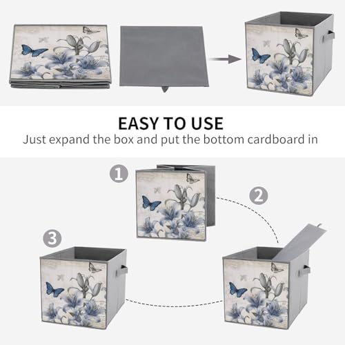Cubes de rangement pliables pour un dressing fleuri et ordonné - 5
