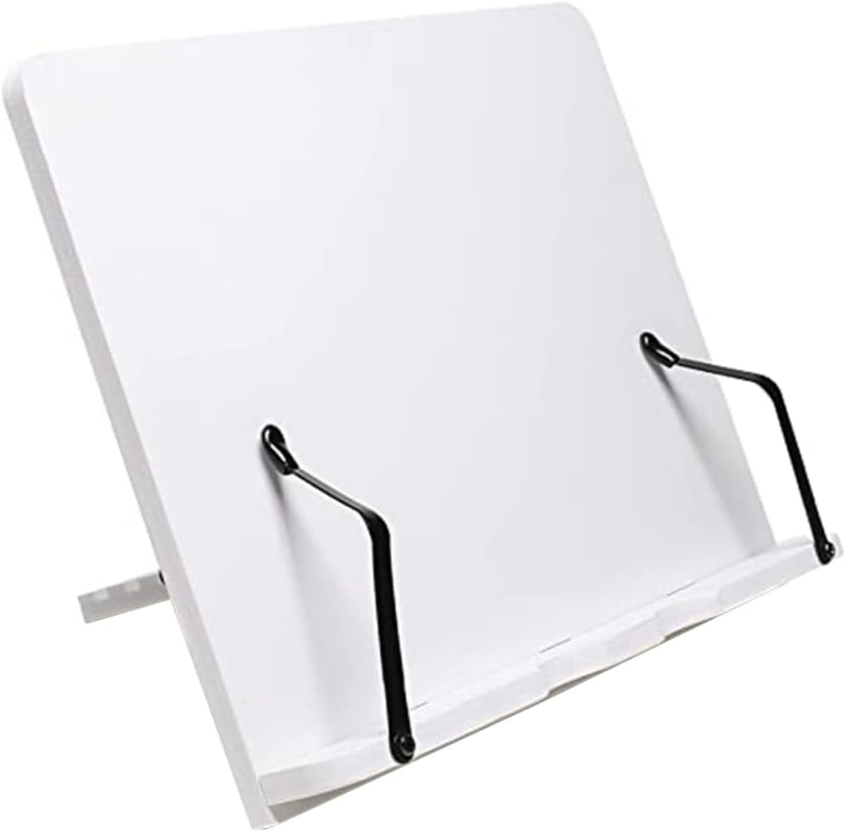 Adjustable Wooden Book Stand Medium Reading Holder for Textbooks Cookbooks Music Ergonomic Design for Reading Compact Desktop Display