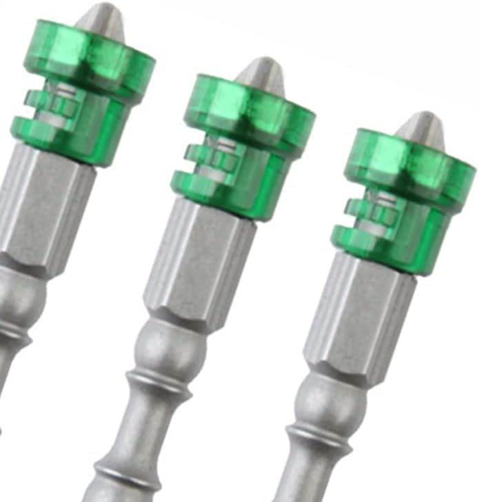 5Pcs Magnetic Alloy Steel Screwdriver Bit Set, Cross Hex Shank Tool Kit for Decoration, Household, Electronic