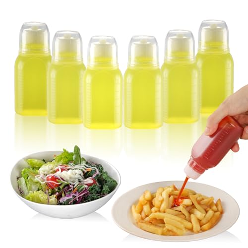 6pcs 2oz Salad Dressing Container to Go