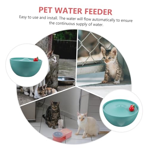 Fuente de agua para gato cerámica con diseño automático miniatura 3