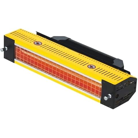 Solary Baking Infrared Paint Curing Lamp, 1000W 110V Handheld Short Wave Infrared Paint Dryer Lamp for Car Bodywork Repair Cover