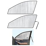 YelloPro Side Window Front Seat Reflective Sunshade Custom Fit for 2020 2021 2022 2023 2024 2025 Subaru Outback SUV, UV Reflector Sun Protection (Set of 2)