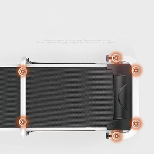 Image of Rehabilitation Motorized Treadmill with Handrail - Multifunction Foldable Treadmill for Seniors Home Office Physical Exercise - Home Treadmill