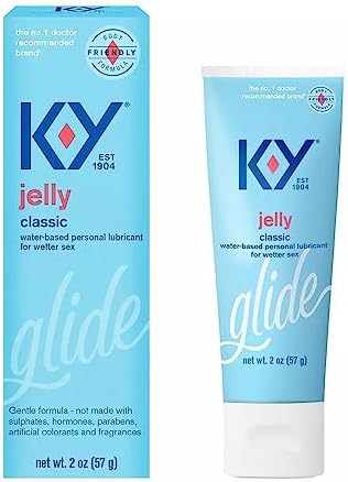 K-y Ky Jelly Personal Lubricant Quickly Prepares You for Intimacy Protects Against Discomfort : Net Wt 2 Oz (Pack of 2)