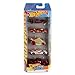 Produktbild Hot Wheels Spielzeugautos, Set aus 5 Die-Cast-Fahrzeugen im Maßstab 1:64 aus der Netflix-Zeichentrickserie Lets Race, JDR20