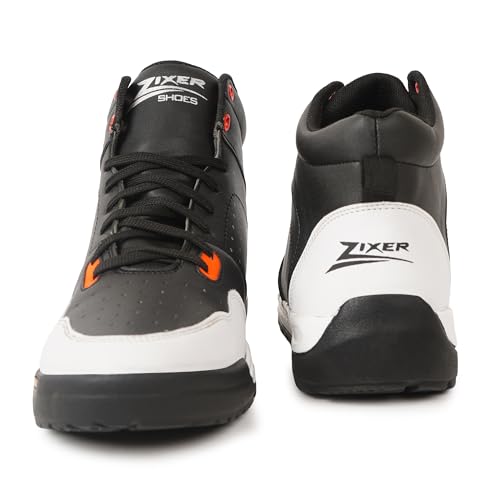 Image of Zixer Woodlend Bike Riding Tracking Stylish Jungle High Ankle Boots For Boys High Tops For Men