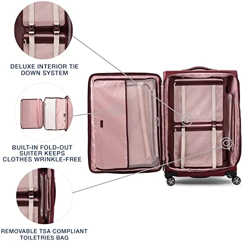 Travelpro Platinum Elite Checked Luggage Spinner, Red, 29-Inch — 사진 6