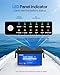 DC HOUSE 12V 150Ah LiFePO4 Lithium Battery with SOC Status Indicators, Bluetooth & Low Temp Cut-off, 12V Lithium Battery up to 15000 Cycles, 120A BMS Perfect for Trolling Motors, Marine, Solar, RV