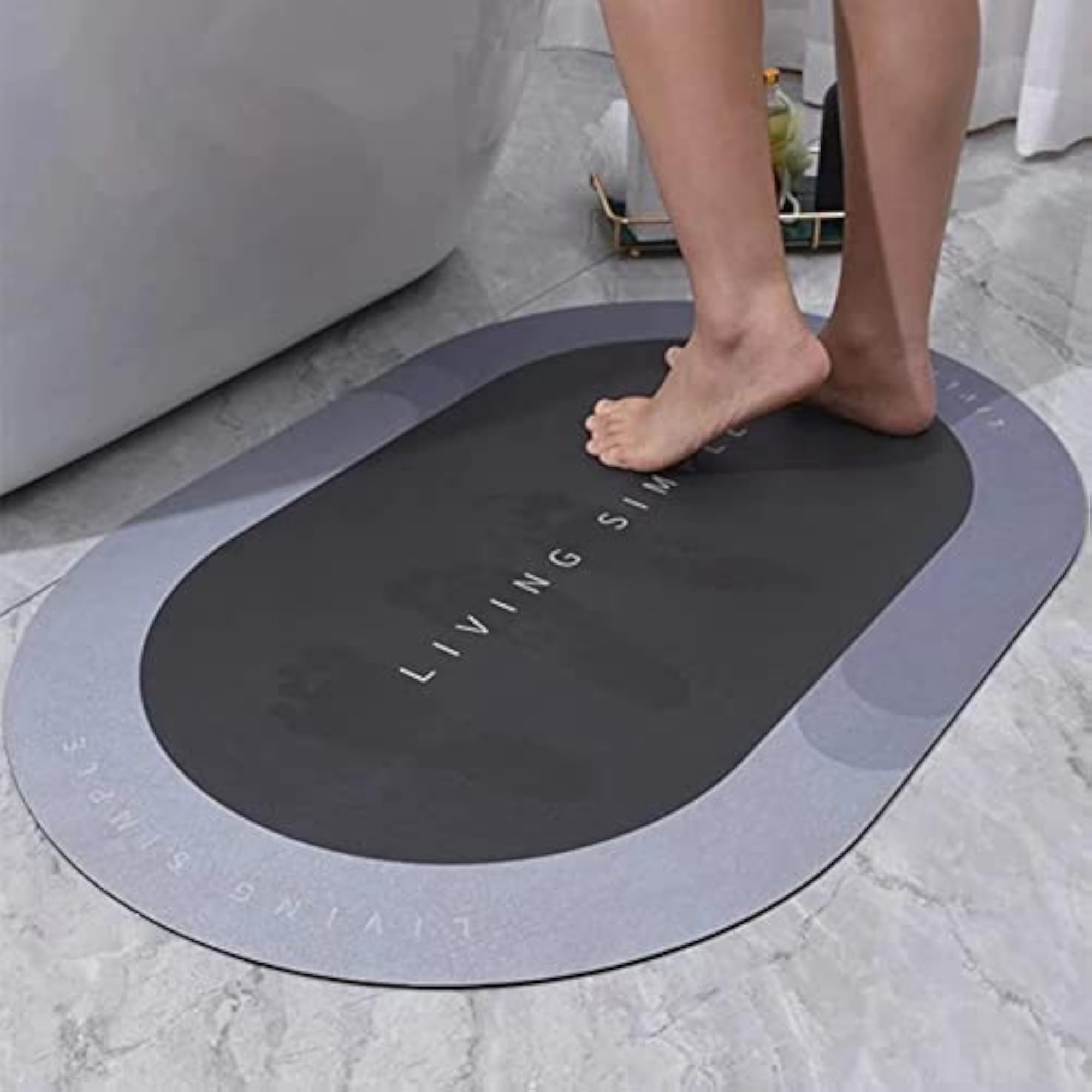 Non-Slip Washable Microfiber Shower Mat