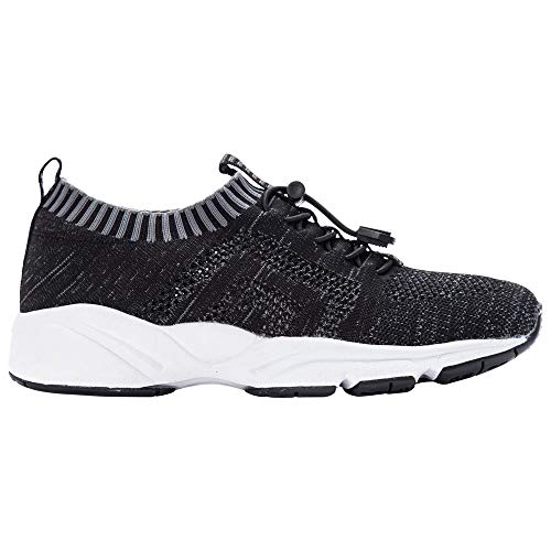 Propét Women's Stability St Sneaker, Grey/Black, 5.5 Wide by Propét - Image 2