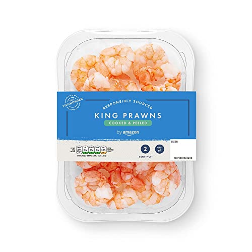 by Amazon Ready to Eat King Prawns, 150g