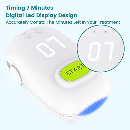 Nail Fungus Cleaning Laserdevice For Onychomycosis, Revolutionary Home Use Nail-Fungus Remover, Upgraded Highly Effective Rechargeable Nail Fungus Treatment Device, Improving The Health Of Unsightly Nails For Fingernails And Toenails (Upgrade Version) #TOP5