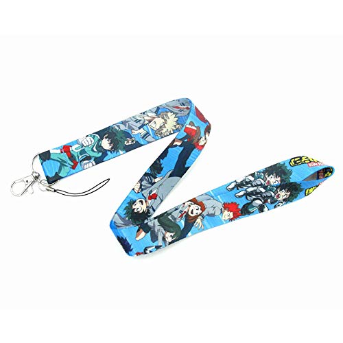 cluis Anime My Hero Academia Key Lanyard Mobiele Telefoon Touw Chain Badge ID Kaarten Houders Nek Bandjes Sleutelhanger… - Image 6