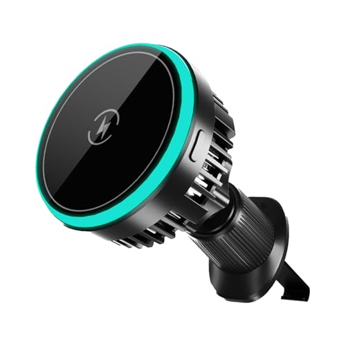 Soporte magnético de coche para viajar con carga inalámbrica 15W