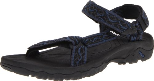 Teva Men's Hurricane XLT Sandal,Wavy Trail/Insignia Blue,11 M US
