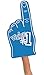 We're Number #1 Finger Team Color Cheerleading Foam Hand (Blue)