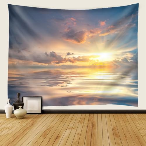 Tenture murale paysage pour masquer un grand mur blanc de chambre 260x240 - 2