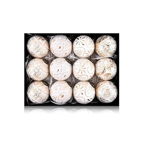 Boules de Noël incassables de 8 cm pour décorer sans risque de casse
