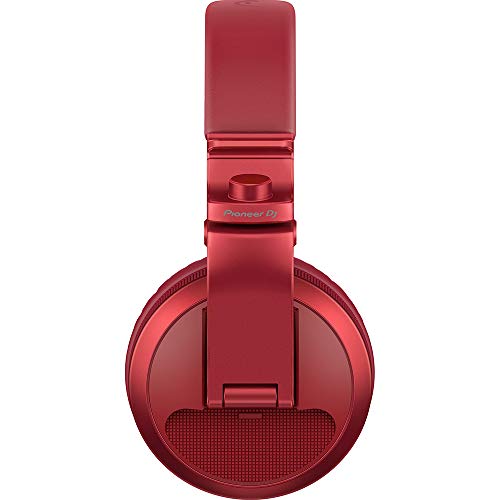 Pioneer Dj Hdj-X5Bt-R - Closed-Back, Bluetooth-Compatible, Circumaural Dj Headphones With 40Mm Drivers, 5Hz-30Khz Frequency Range, Detachable Cable, And Carry Pouch - Red #TOP2