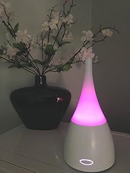Saachi SA-30 Aromatherapy Essential Oil Diffuser, Ultrasonic Cool Mist Humidifier / Aroma Diffuser with 7 LED Colors and Auto Shut-Off
