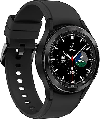 Samsung Galaxy Watch 4 Classic 42Mm Smartwatch With Ecg Monitor Tracker For Health, Fitness, Running, Sleep Cycles, Gps Fall Detection, Lte, Us Version, Black #TOP2