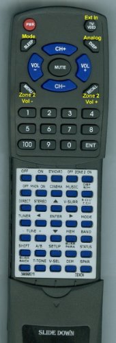 Replacement Remote Control for DENON AVR486, RC1001, DHT486XP, AVR686S, AVR686