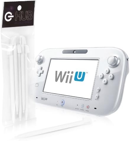 G-HUB Stylus Compatible with The Nintendo WiiU (Multi Pack of 5) - White