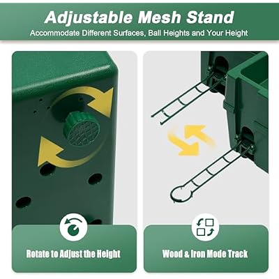 Automatic Golf Ball Dispenser,Powerless Golf Ball Automatic Dispenser Machine Non-Electricity Required Golf Practicing Training Pitching Machine Green