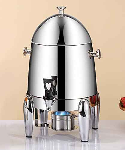 3 Gallon Beverage Dispenser Coffee Chafer Urn,Drink Dispenser For Hot & Cold Drinks (Stainless Steel Container) #TOP2