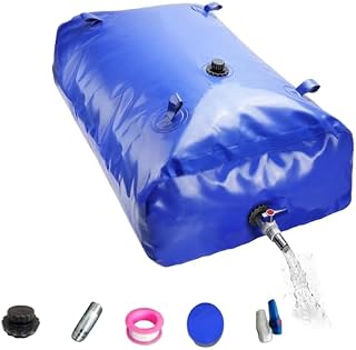 330L Large-Capacity Foldable Water Storage Bag - Portable PVC Container with Handle for Camping, Gardening, Emergency Preparedness, Drought & Fire Relief Solutions