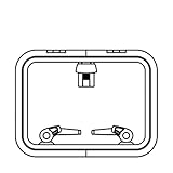Lewmar 399440308: Lp 44 Gry 15 SLV Hatch+Vent