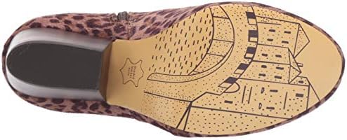 Bella Vita Women's Kira II Ankle Bootie Boot, Leopard Suede, 5 M US | Image 3