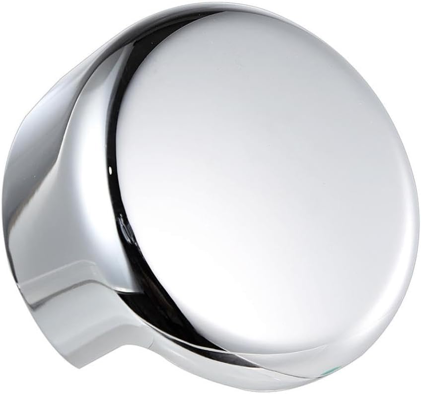 Universal Fit Chrome Smooth Horn Cover For Compatible With Electra Street FLHX FLH/T Sportster Big Twin 4 5/8