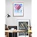 Mxtallup 12x16 Diamond Painting Frame - Wood Picture Frame With Mat For 10x14 Or 12x16 Art